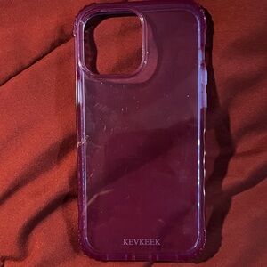 Rubber Bumper Case soft purple